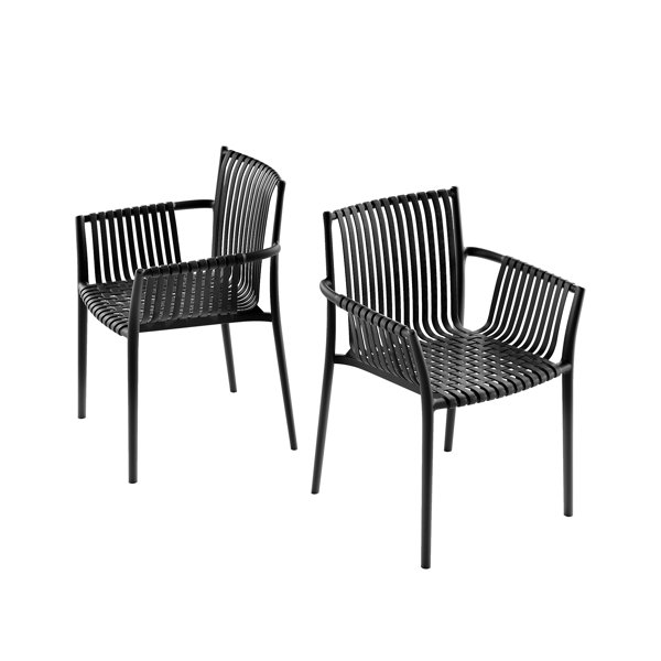 Latitude Run® Gianmichele Stackable Dining Chairs for Indoors or